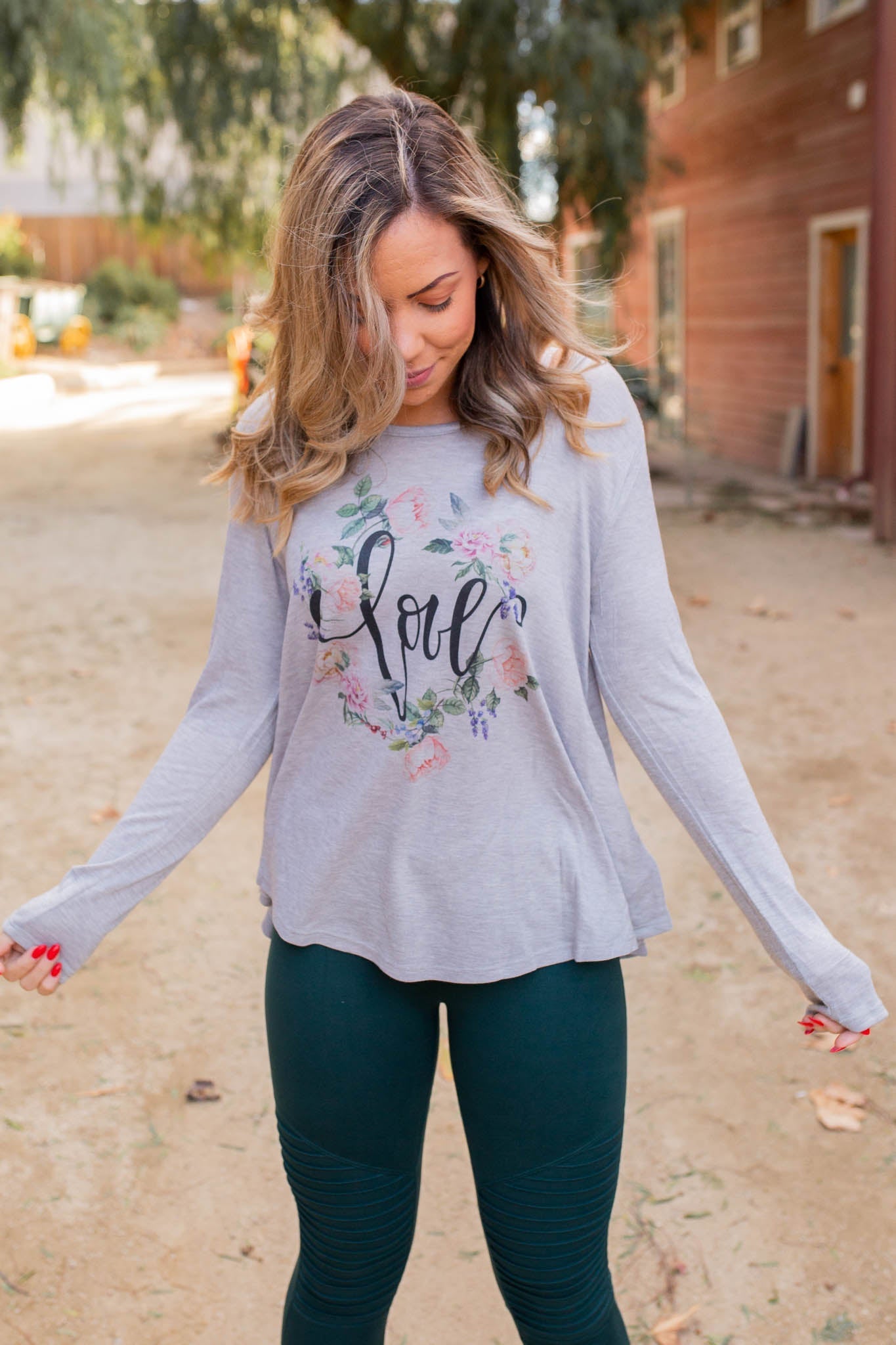 Encompassed in Love Long Sleeve Tunic