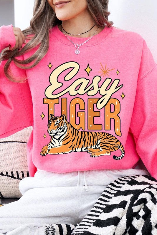 Easy Tiger Graphic Fleece Sweatshirts