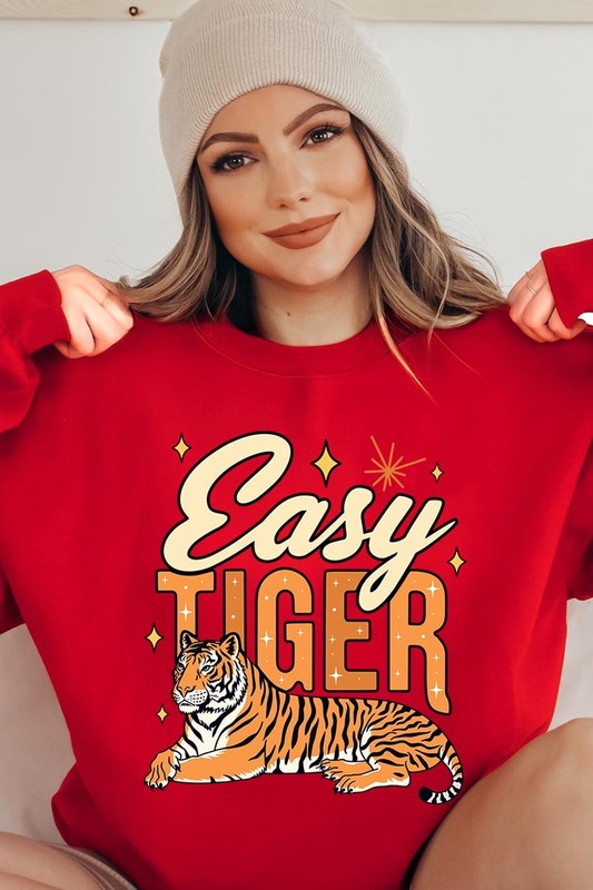 Easy Tiger Graphic Fleece Sweatshirts