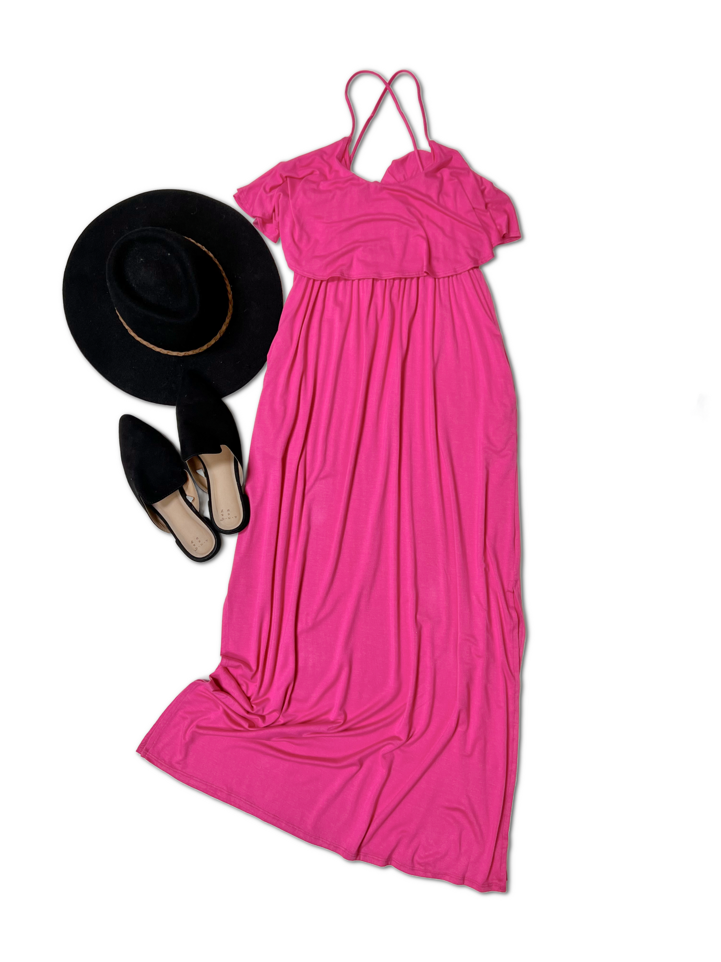 Vibrant Fuchsia Maxi