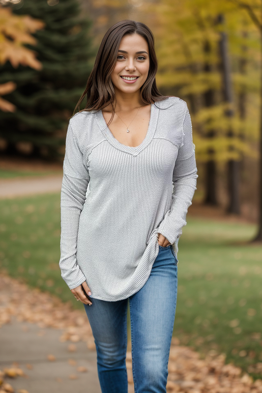 Ribbed & Ready - Long Sleeve